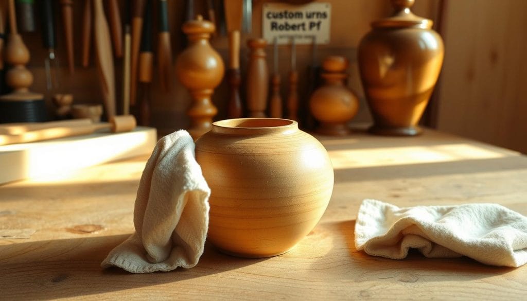 Caring for turned wood vessels