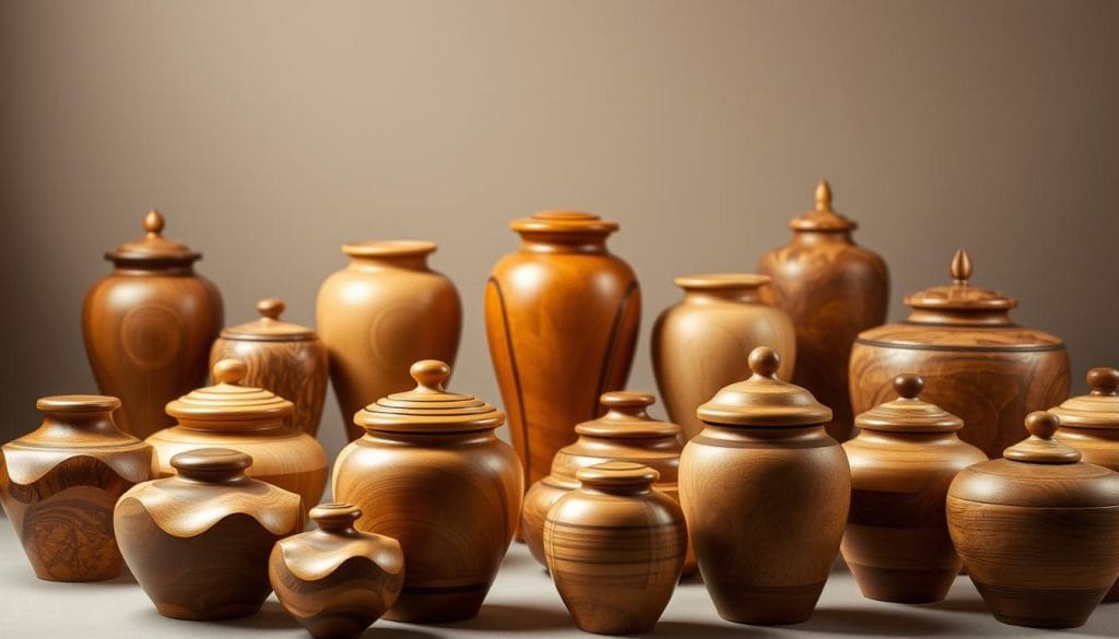 handcrafted urns